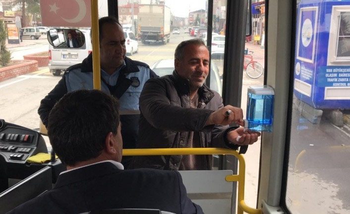 Erciş Belediyesinden korona virüsü tedbirleri