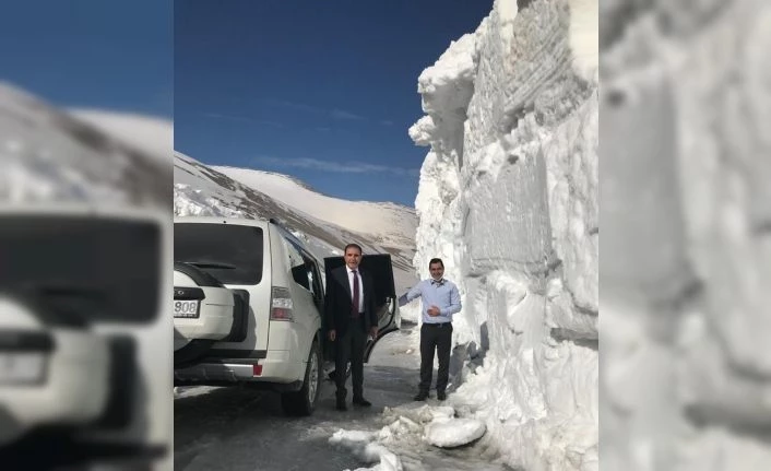 Van'da çığ faciasının yaşandığı bölgede yol açma çalışmaları devam ediyor