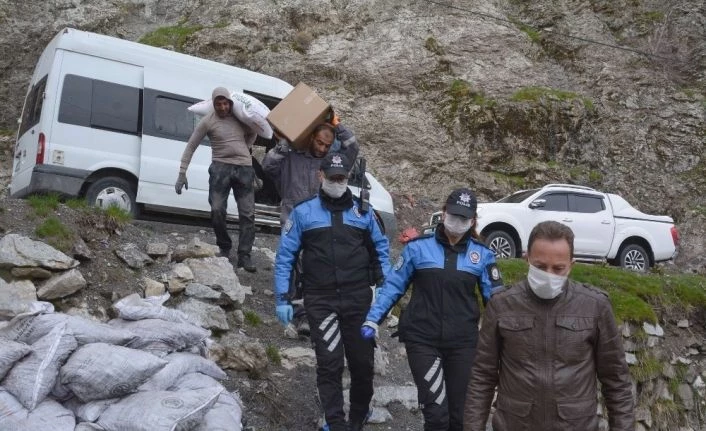 Hakkarili iş adamlarından örnek davranış