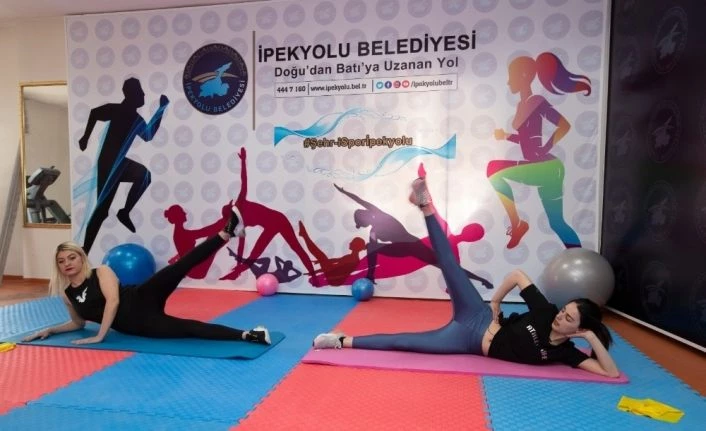 İpekyolu Belediyesinden ‘Online Spor Salonu’ hizmeti