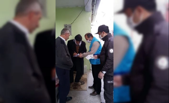 Van İpekyolu Müftülüğü, kimsesizlerin yardımına koşuyor