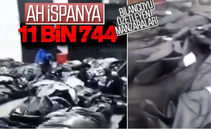 İspanya'da korkunç bilanço: 11 bin 744 ölü
