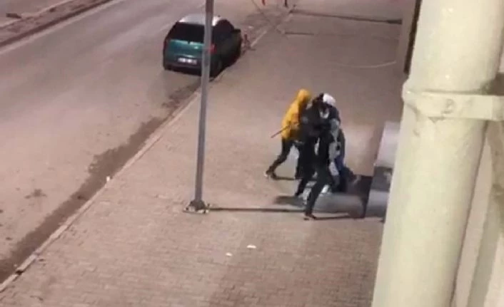 Kavga ihbarına giden polislere pastalı sürpriz