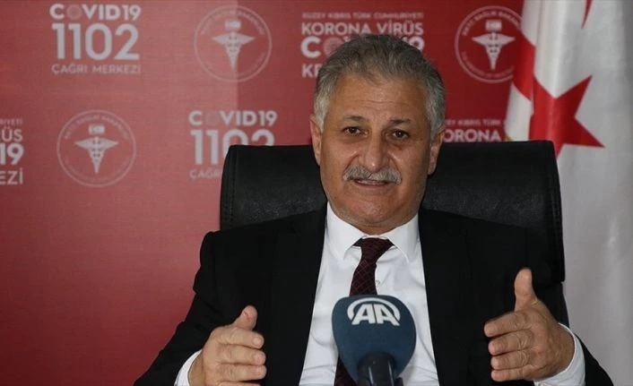 KKTC Sağlık Bakanı Pilli: 10 gündür pozitif vaka çıkmaması vakalar bitti anlamına gelmez