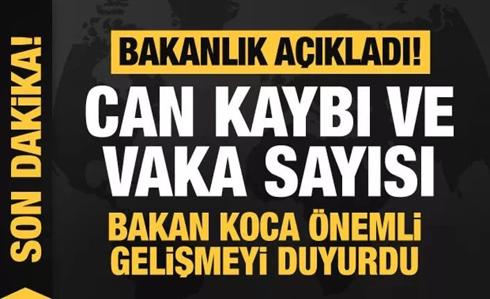 Sağlık Bakanlığı: Türkiye'de koronavirüs nedeniyle can kaybı 1.890'a yükseldi 8 Nisan 2020