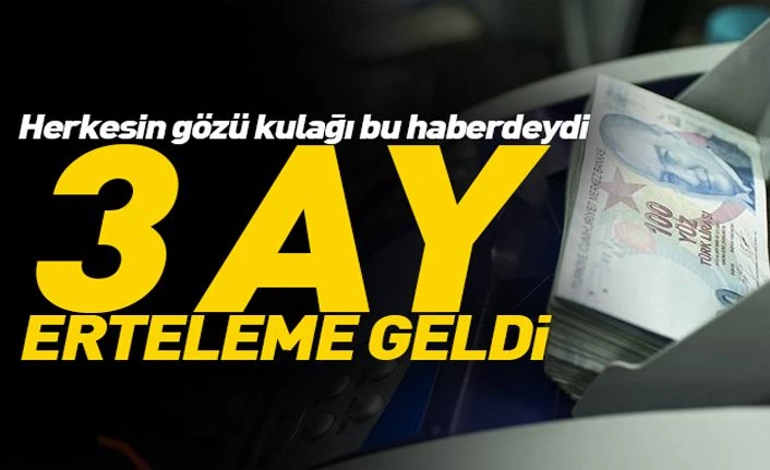 Son Dakika.. 136 bin firmanın KOSGEB taksitleri 3 ay ertelendi