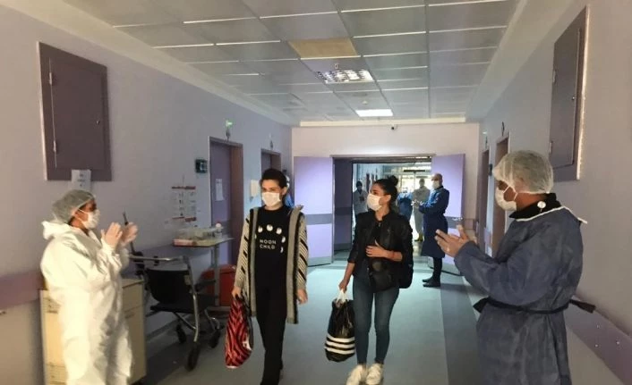 Tunceli’de 8’inci hasta da koronayı yendi