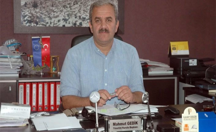 Van İŞGEM Yönetim Kurul Başkanı Mahmut Gedik'ten #EvdeKal çağrısı