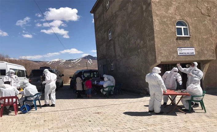 Van'ın Örmetaş Mahallesinde koronavirüs vaka sayısı 44 oldu