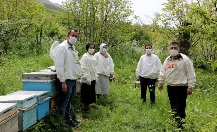 20 Mayıs Dünya Arı Günü'nde Van İl Tarım Müdürü'nden arıcılara ziyaret