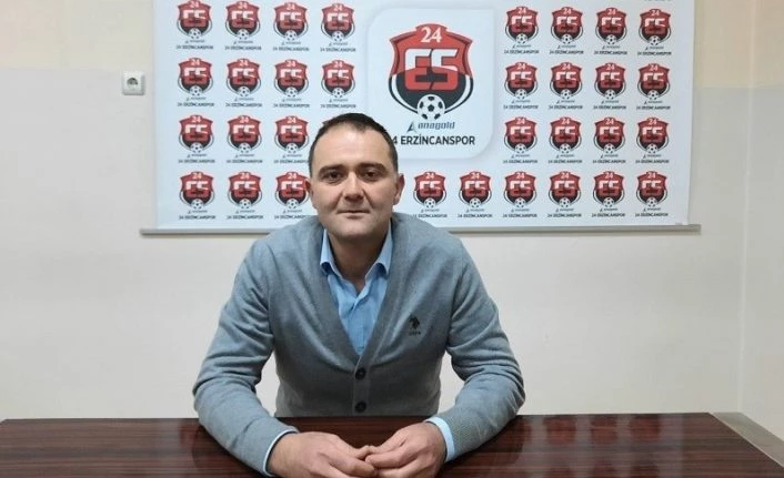 24 Erzincanspor’un yeni başkanı Gökhan Keleş oldu
