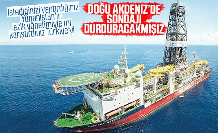 AB'den Türkiye'ye 'sondajı bitirin' çağrısı