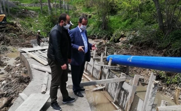 Adilcevaz Belediyesinden ’tarımsal sulama kanalı’ projesi
