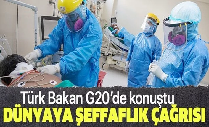 Bakan Varank'tan G20'de 'uluslararası hesap verilebilirlik mekanizması kurulması' çağrısı