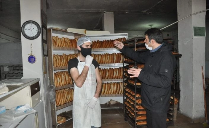 Başkan Çoğaç, fırınları denetledi