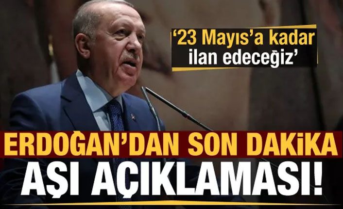 Başkan Erdoğan'dan son dakika aşı açıklaması! AB'ye kritik mesaj