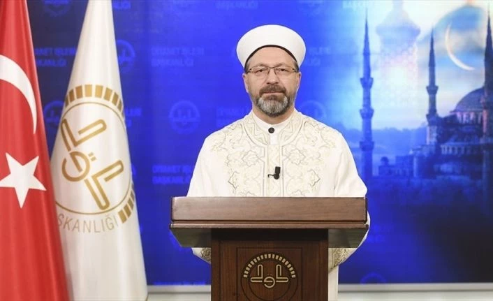 Diyanet İşleri Başkanı Erbaş: Yaşadığımız salgın çok tedbirli olmamızı gerektiriyor