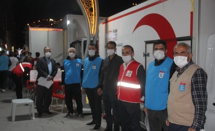 Hakkari’de 175 ünite kan toplandı