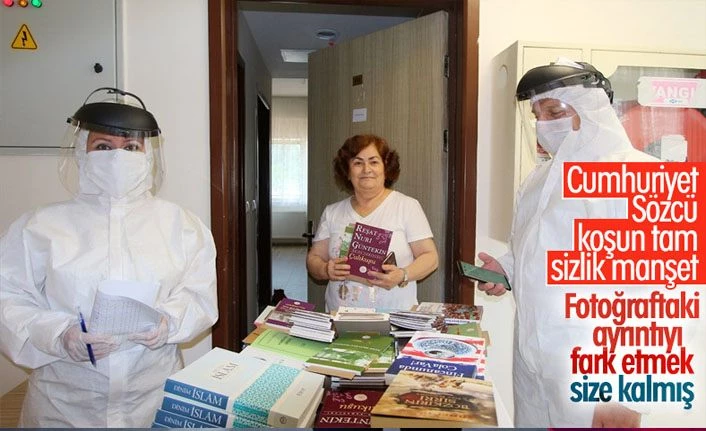 Karantinaya alınanlara kitap hizmeti