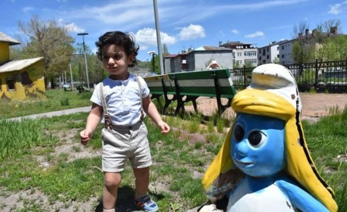 Kars’ta çocuklar gönüllerince eğlendi