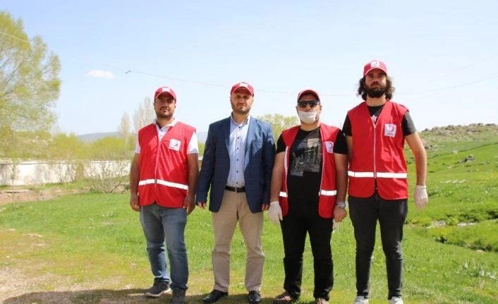 Kızılaydan şehit aileleri ve gazilere yardım