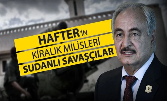 Libya'da Hafter için savaşan Sudanlı paralı savaşçıları AA belgeledi