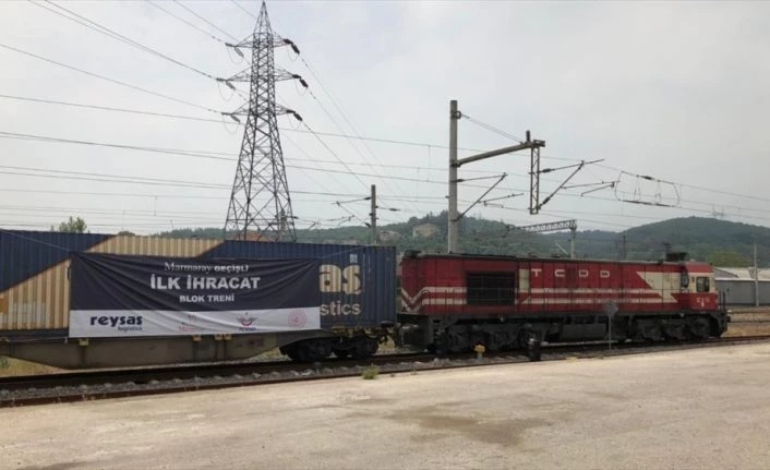 Özel sektörün ilk ihracat blok treni yola çıkıyor