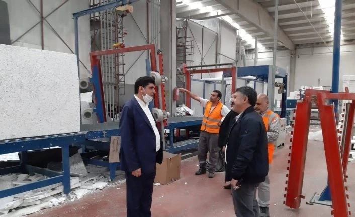 Rektör Alma’dan iki işletmeye ziyaret