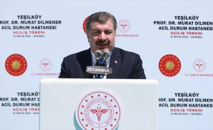 Sağlık Bakanı Koca: Acil durum hastanelerimiz Türkiye için zorunlu projelerdir