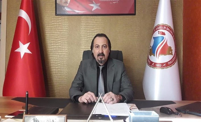 Van Berberler ve Kuaförler Odası Başkanı Veysel Koç'tan üyelerine dikkatli olun çağrısı