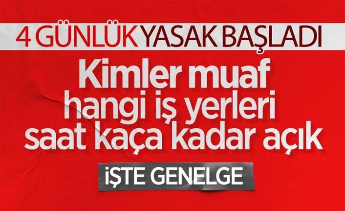 Van da dahil 15 ilde 4 gün sürecek sokağa çıkma yasağı başladı