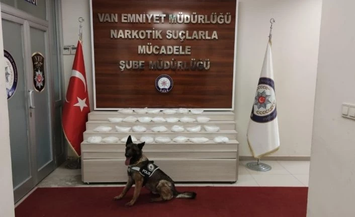Van’da 14 kilo metamfetamin ele geçirildi