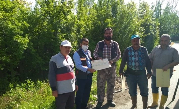 Yeşilyurt’ta üreticiye destek