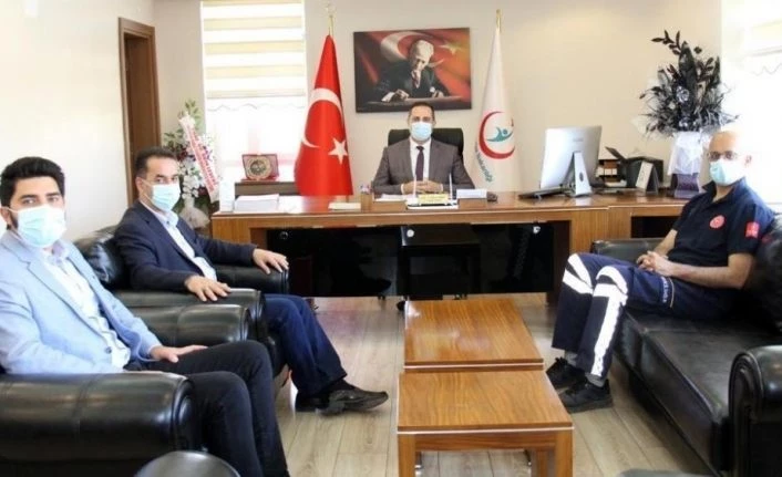 Yıldırım’dan sağlık çalışanlarına hediye