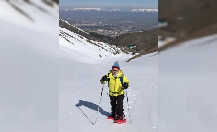Zirvede kayak keyfi
