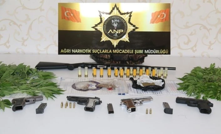 Ağrı merkezli üç ilde gerçekleştirilen uyuşturucu operasyonunda 11 kişi tutuklandı