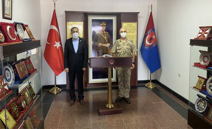 AK Parti Van Milletvekili Arvas'tan Jandarma Asayiş Kolordu Komutanı Tümgeneral İlbaş’a ziyaret