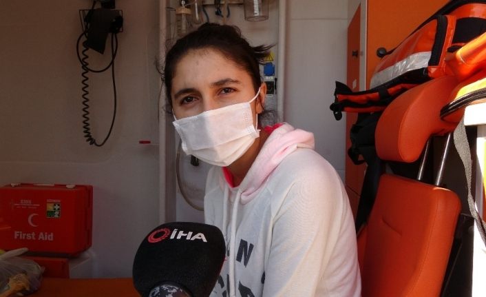 Van'da annesi korona virüs hastası öğrenci özel tedbirlerle sınava alındı
