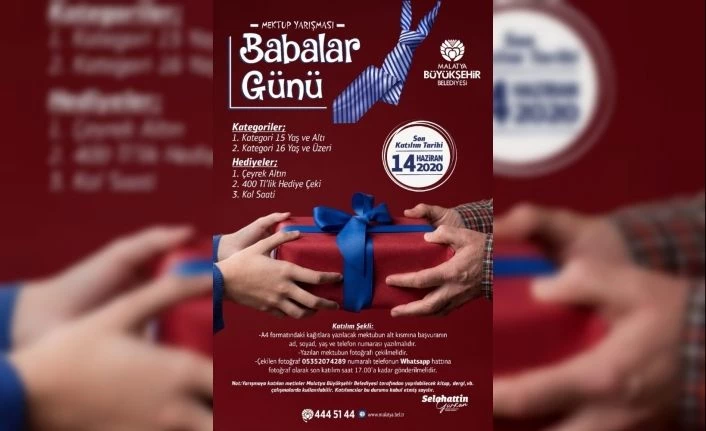 Babalar için mektup yarışması
