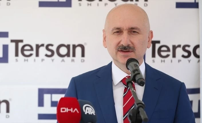 Bakan Karaismailoğlu: Gemi sanayimizi dünya klasmanında hak ettiği yere getirdik
