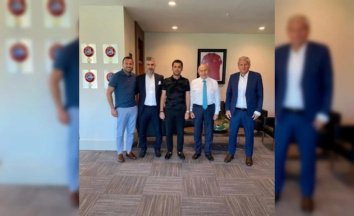 B.B. Erzurumspor Kulübü’nden TFF Başkanı Nihat Özdemir’e nezaket ziyareti