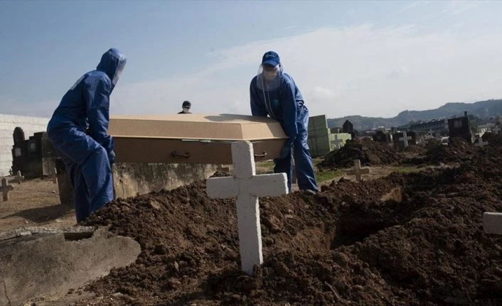 Brezilya dünyada Kovid-19 kaynaklı en çok ölümün görüldüğü ikinci ülke