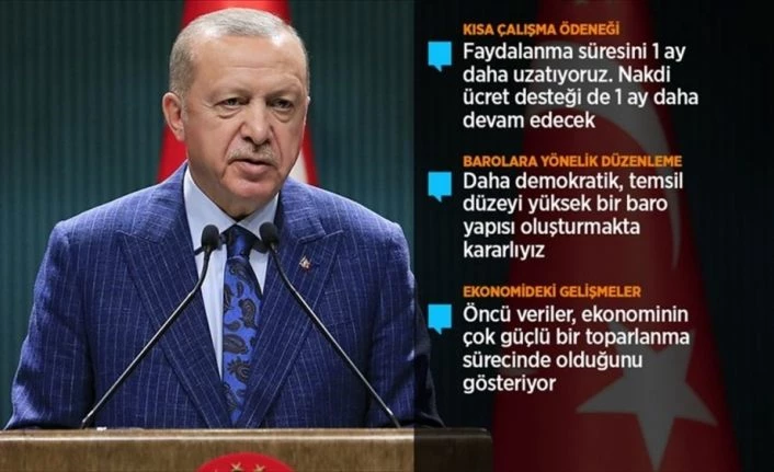 Cumhurbaşkanı Erdoğan: Ülkemizi risk grubundan uzaklaştırmakta kararlıyız