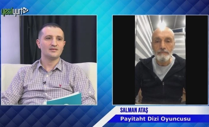 Dizi oyuncuları, deprem anında Yeşilyurt TV’de canlı yayındaydı