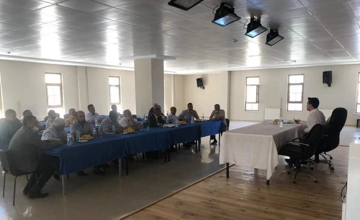 Doğanyol’da muhtarların sorunları dinlendi