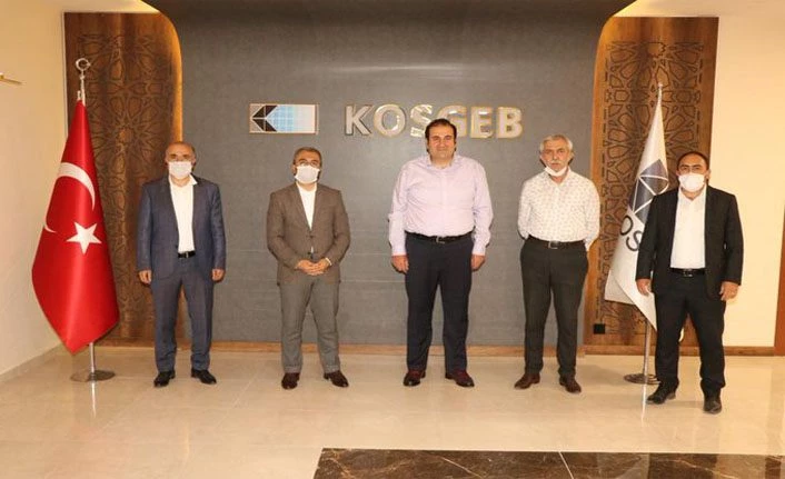 Edremit Belediye Başkanı Say KOSGEB Van İl Müdürü Yörük’ü ziyaret etti