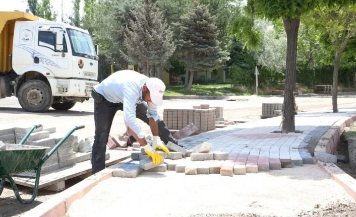 Elazığ’da üst yapı çalışmaları