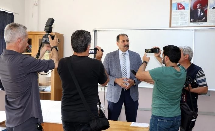 Erzincan’da LGS öncesi okullar dezenfekte edildi