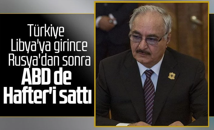Hafter'e bir darbe de ABD'den