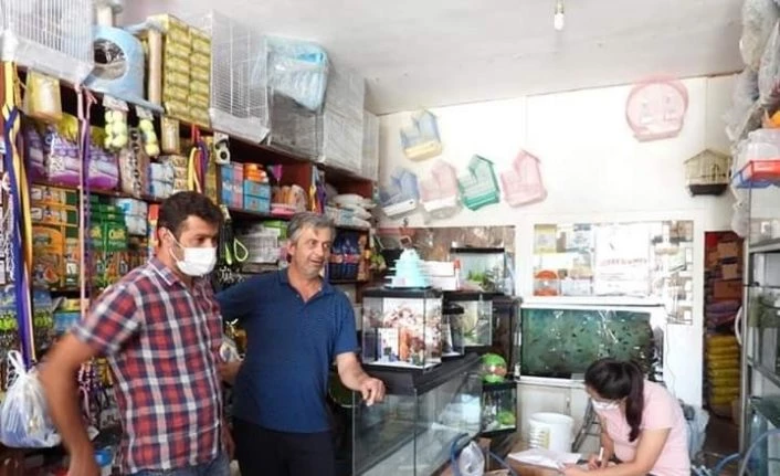 Iğdır’da ev ve süs hayvanı satışı yapan yerlere denetim